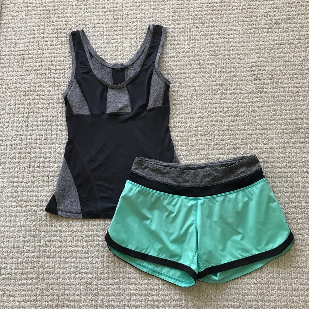 Lululemon Tank Top & Shorts
